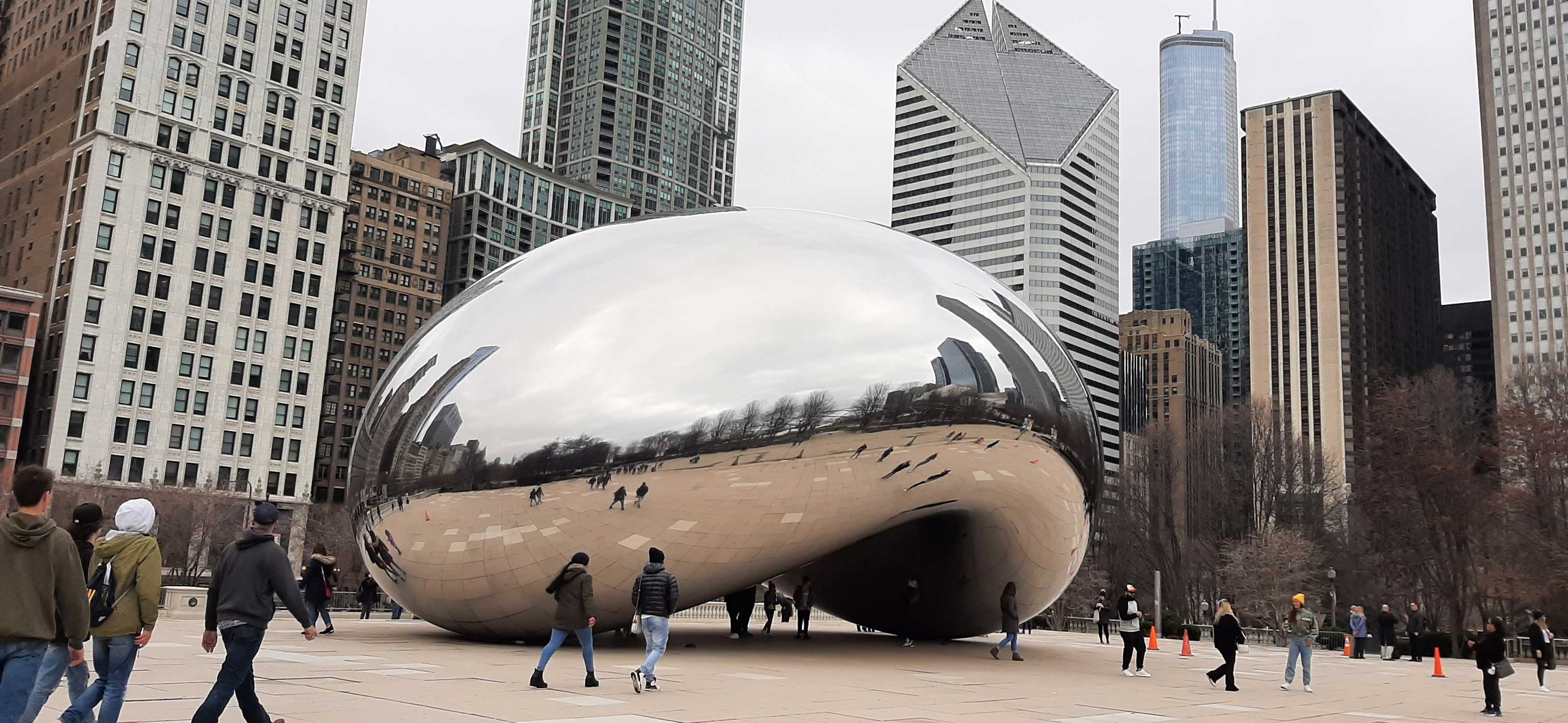 Milliennium Park - the "bean" in Chicago