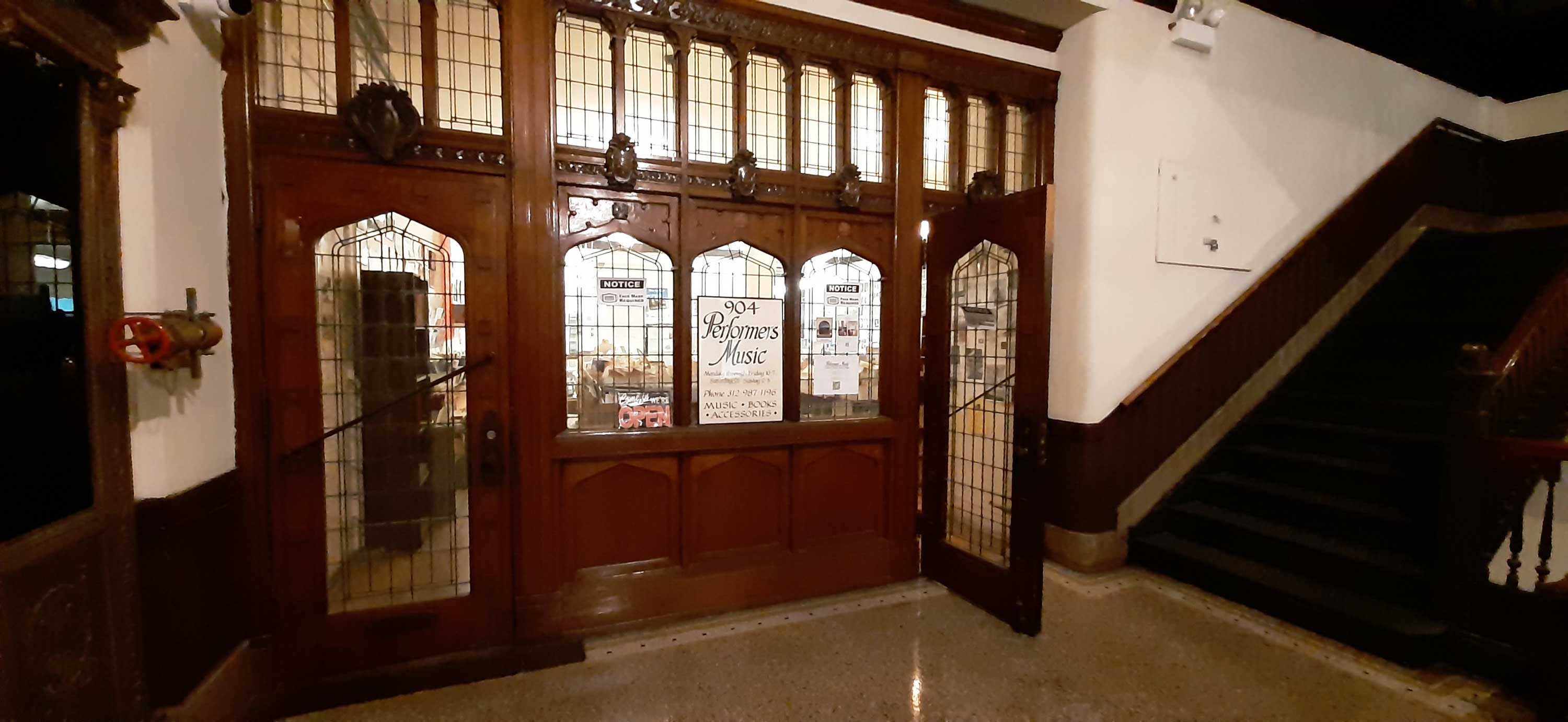 Performers Music at the Fine Arts Building Michigan Avenue Chicago