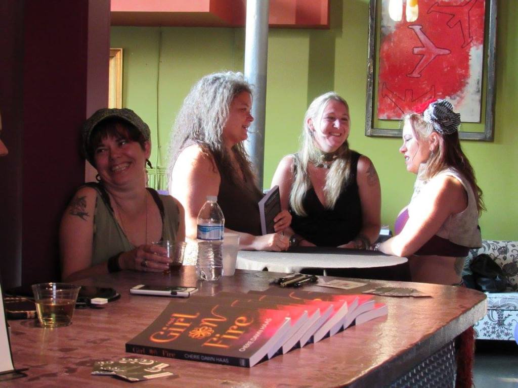 Girl on Fire book club Cherie Dawn Haas